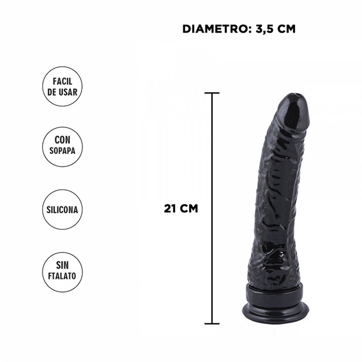 Suck Americano Bronx con Sopapa – Dildo Realista 21 x 3,5cm