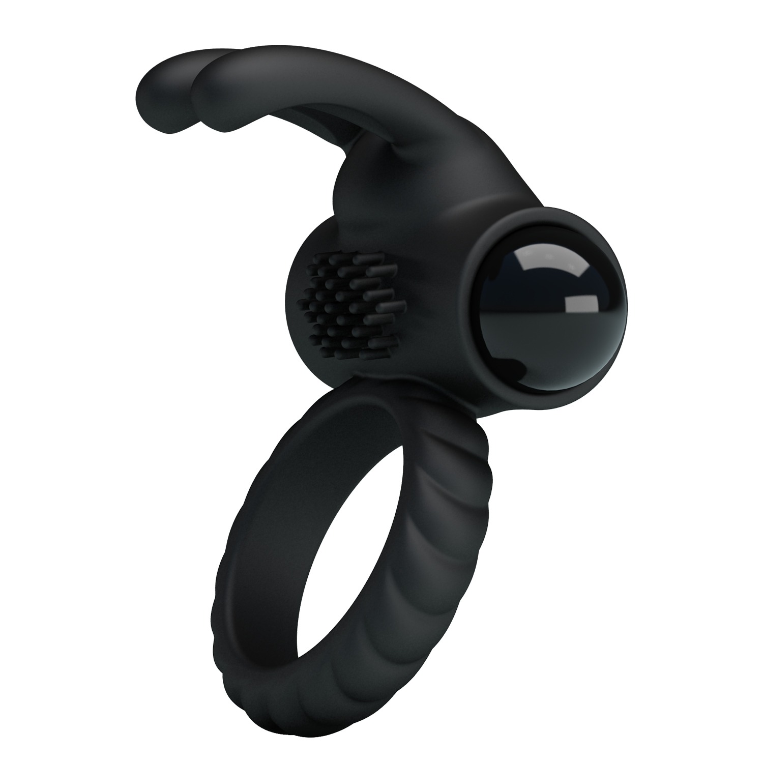 Anillo Vibrador con Estimulador Clitoriano - Imagen 4