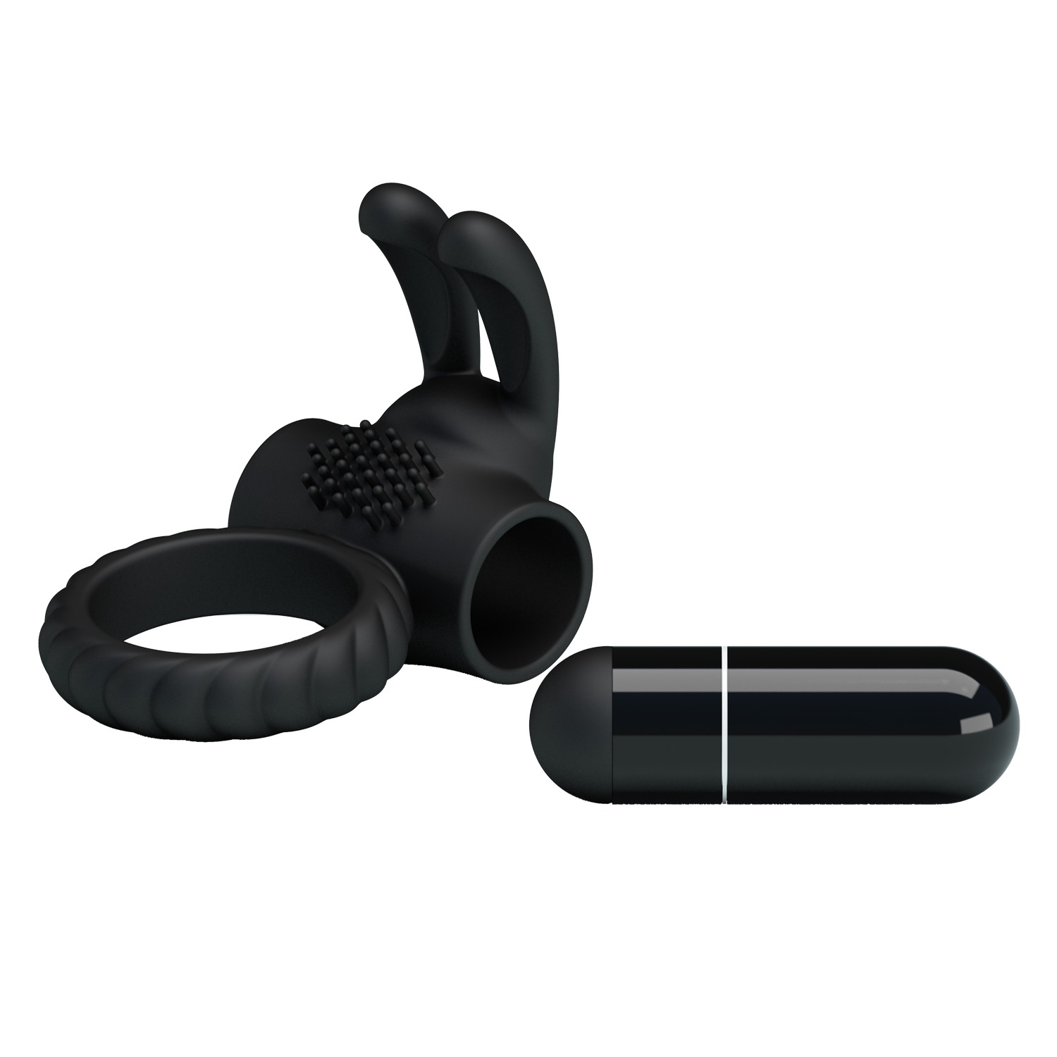 Anillo Vibrador con Estimulador Clitoriano - Imagen 7