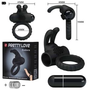 Anillo Vibrador con Estimulador Clitoriano