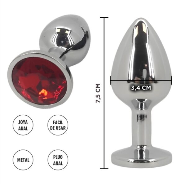 Plug de metal Crux MEDIUM
