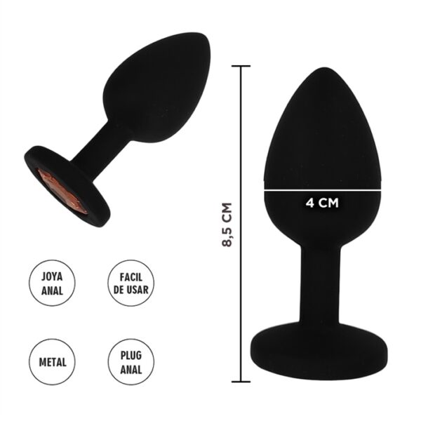 Pictor Joya anal de silicona