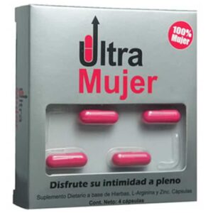 Vigorizante Ultra Mujer x4