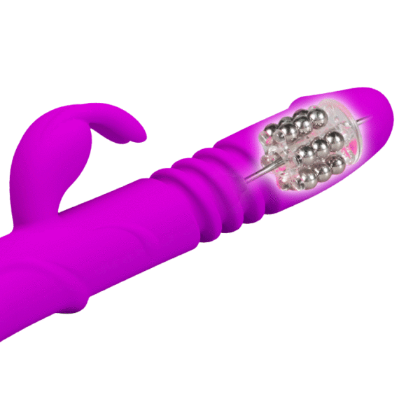 Pretty Love BI-014399 - Vibrador Rabbit con Función de Empuje - Imagen 6