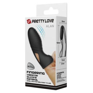 Funda de Dedo con Vibrador - Ideal para el Juego Previo y la Masturbación