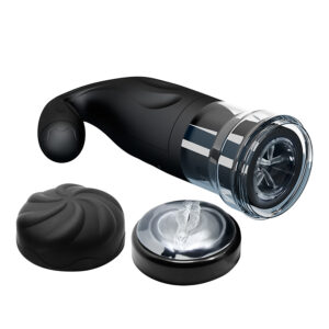 Masturbador Masculino con Vibrador 4 Rotaciones y Movimiento Sube y Baja - Pretty Love
