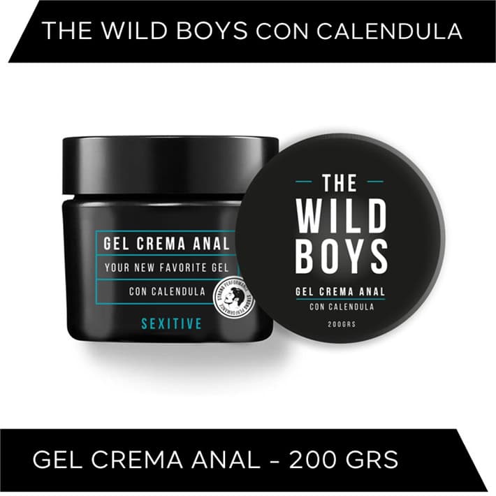 The Wild Boys - Crema relajante anal con caléndula