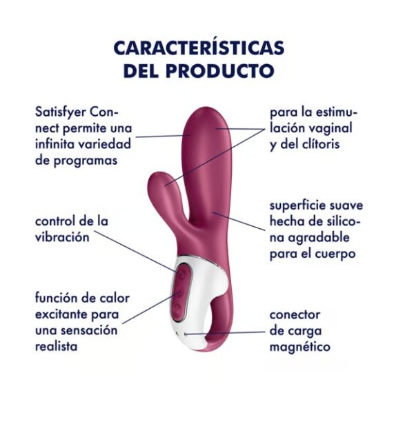 Satisfyer Hot Bunny Connect App - Imagen 3