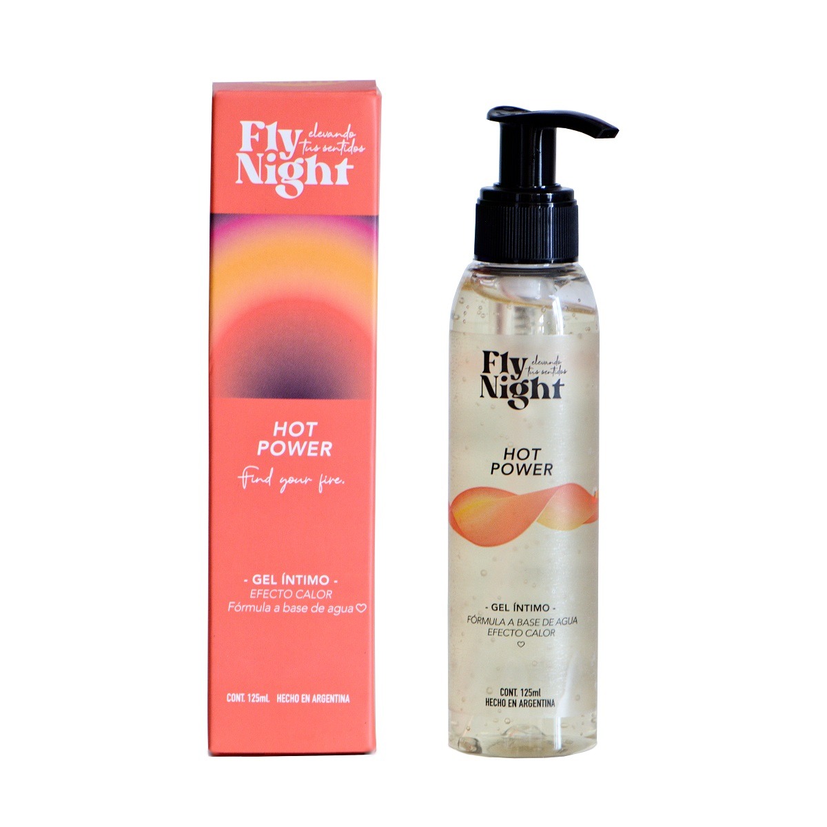 imagen de hot power gel efecto calor