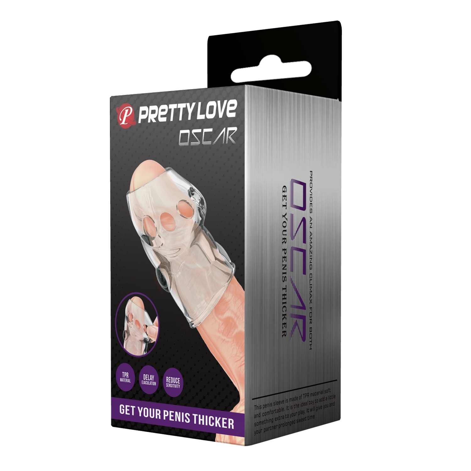 Funda Abierta para Pene en TPR – Placer Intenso - Imagen 7