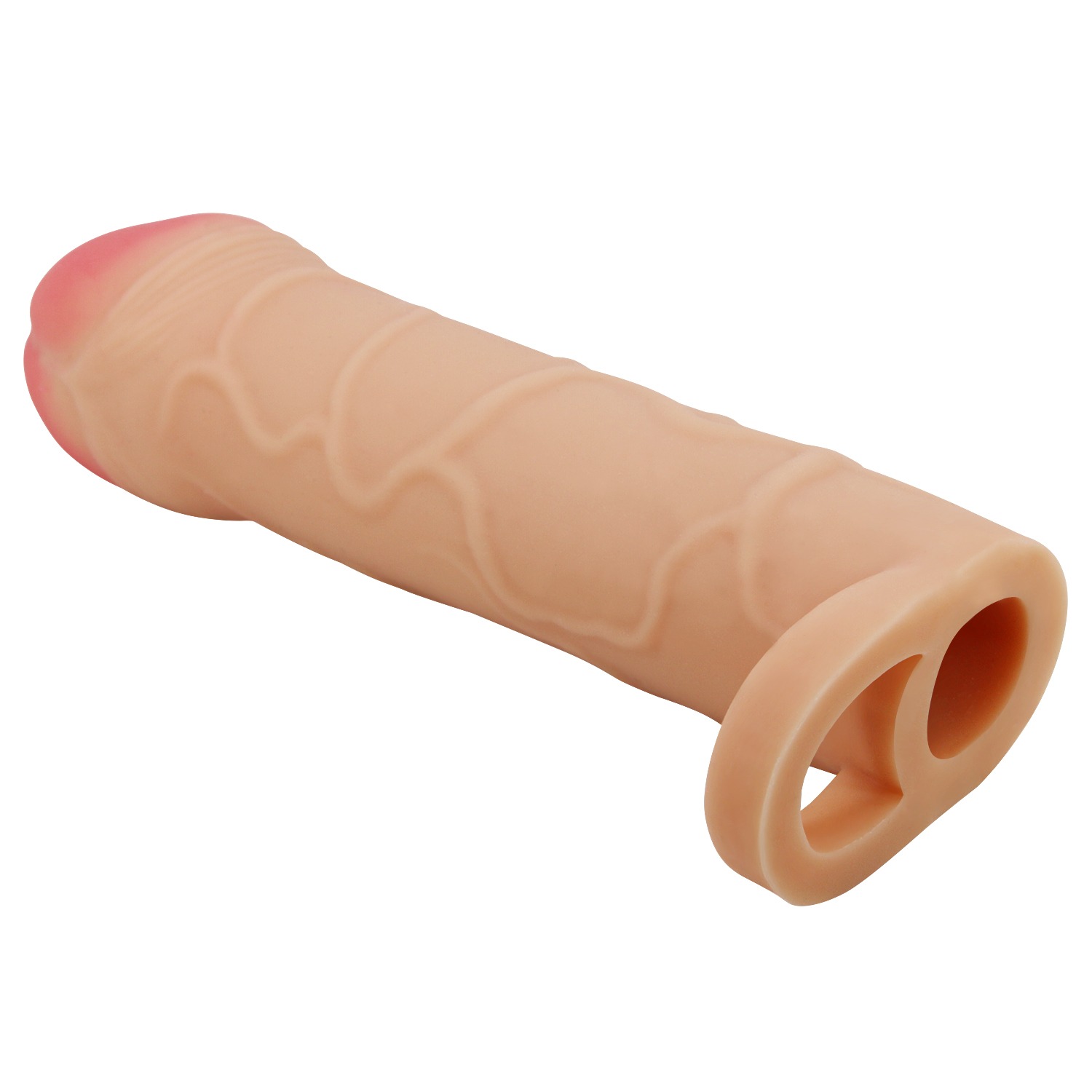 Funda para Pene Pretty Love con Anillo Testicular en TPR - Imagen 4