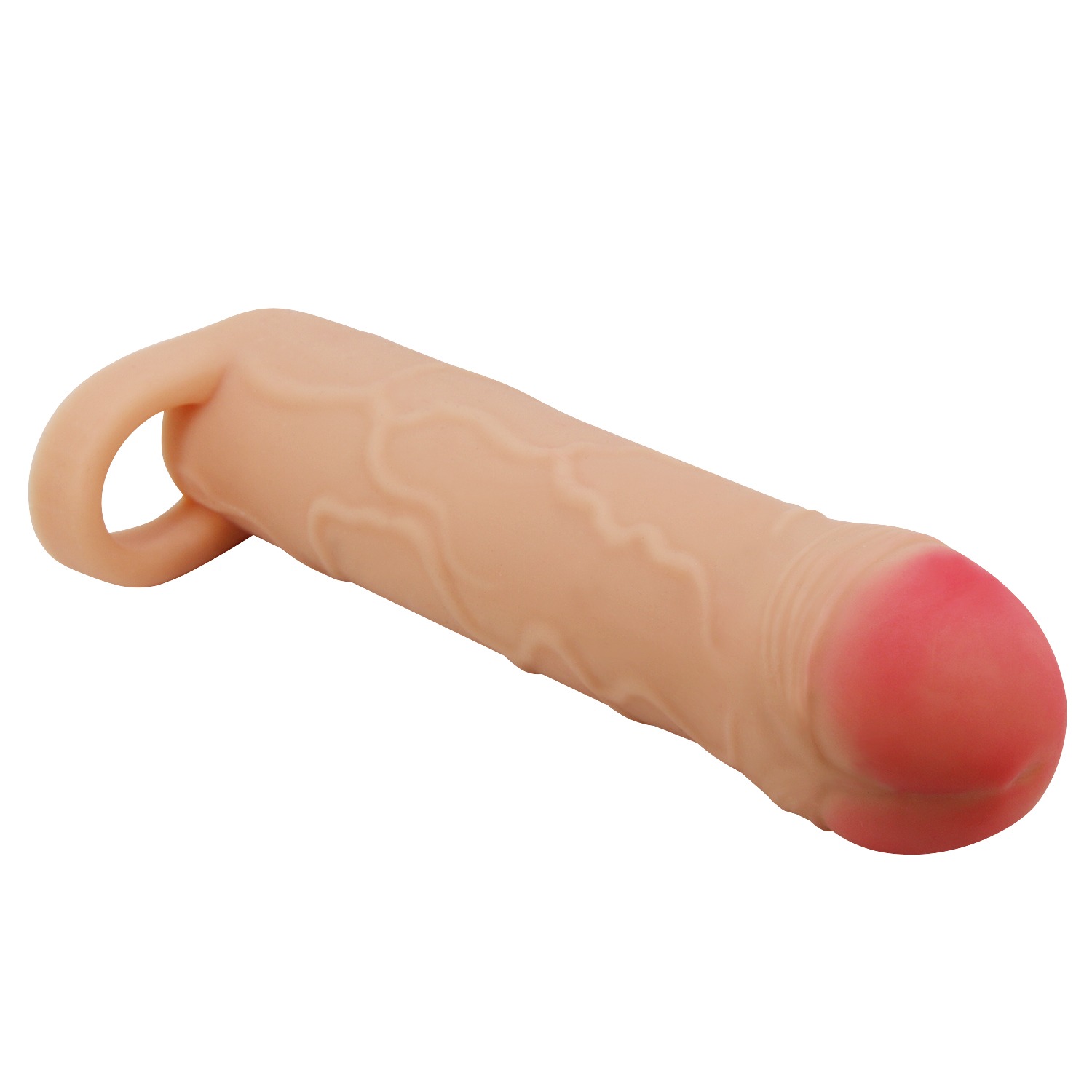 Funda para Pene Pretty Love con Anillo Testicular en TPR - Imagen 5