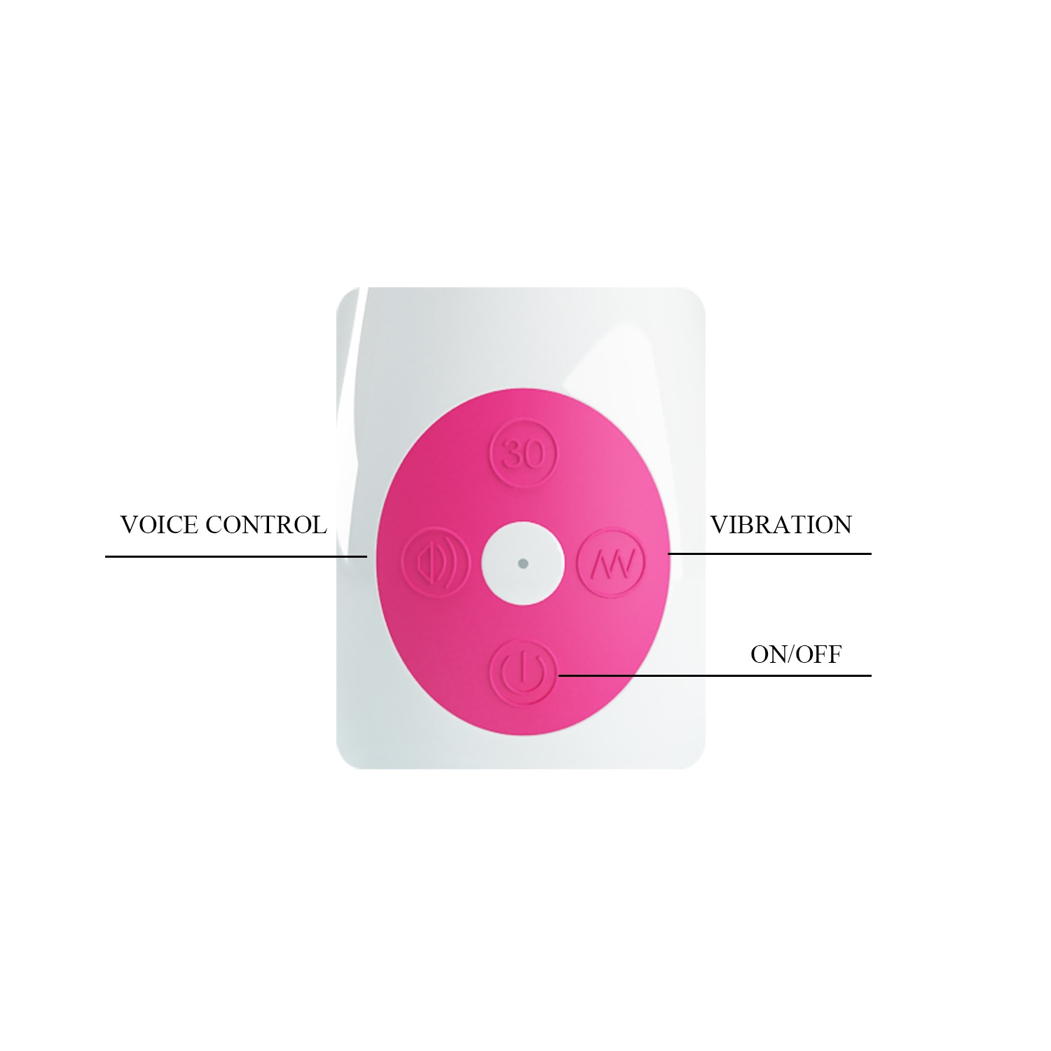 Vibrador de Punto G con Control por Voz Pretty Love 30 Modos - Imagen 7