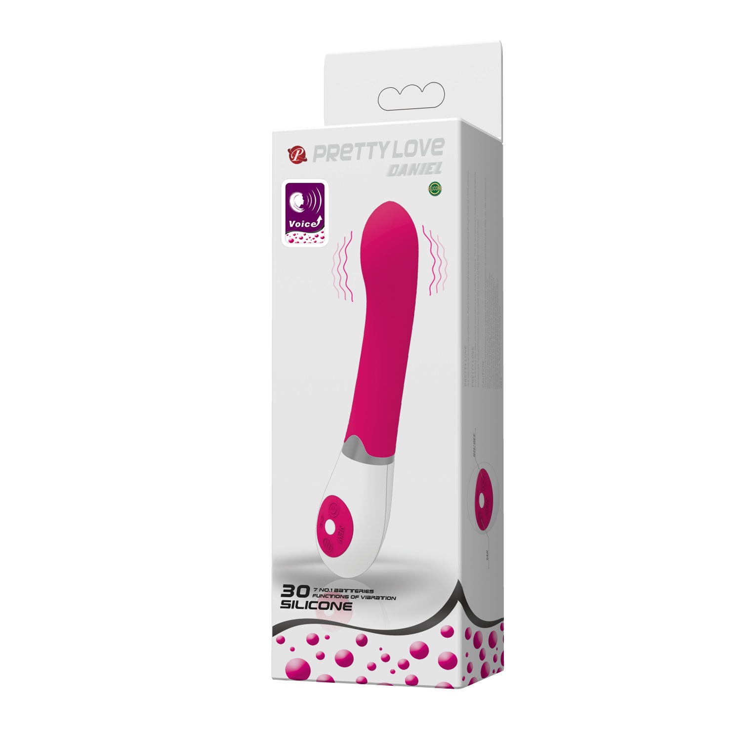 Vibrador de Punto G con Control por Voz Pretty Love 30 Modos - Imagen 9