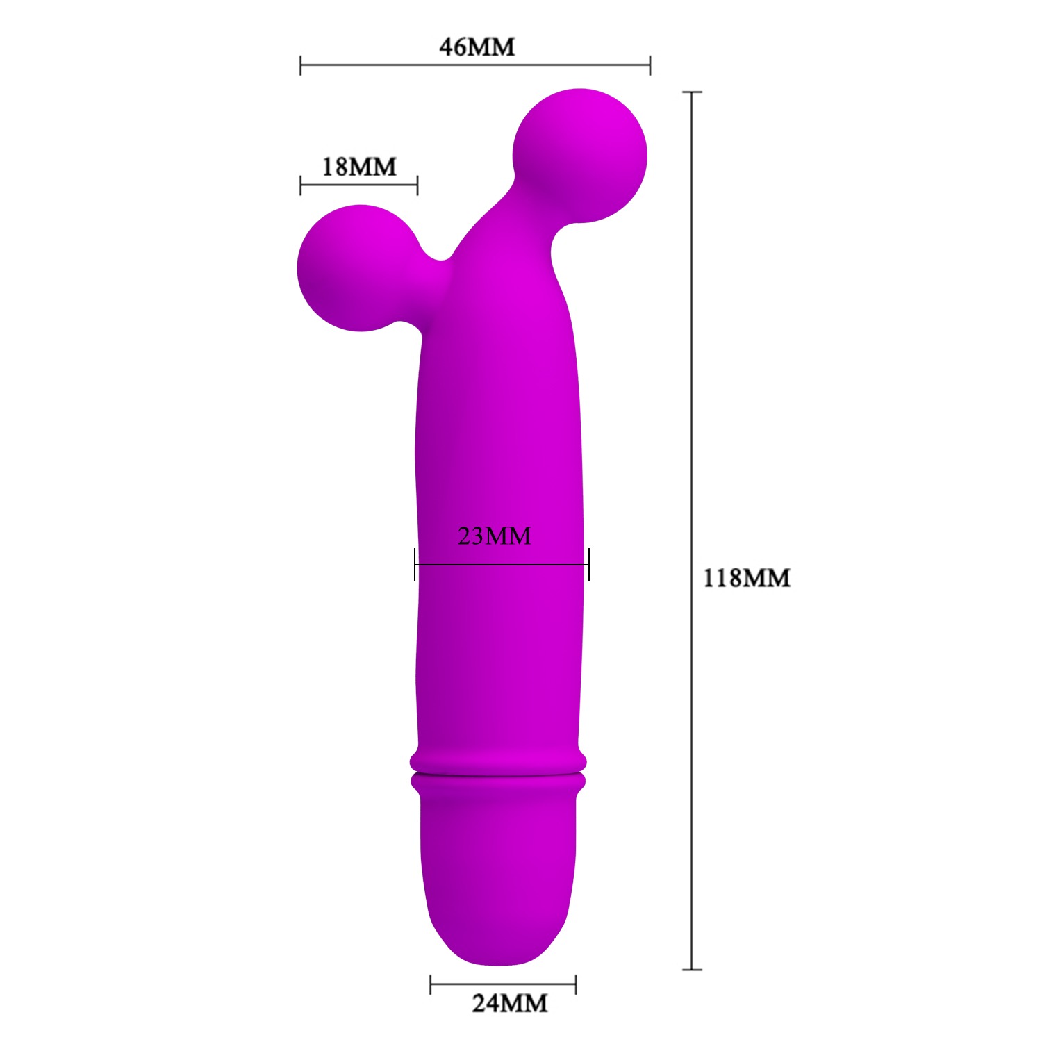 Vibrador de Silicona con 10 Modos Waterproof - Imagen 6